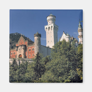 Íman Alemanha, Baviera, Castelo de Neuschwanstein.