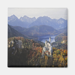 Íman Alemanha, Baviera, Castelo de Neuschwanstein. Rei