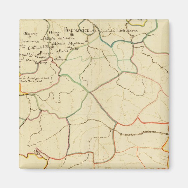 Íman Alemanha histórica e Áustria (Frente)