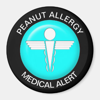 Íman Alergia de amendoim Magnet