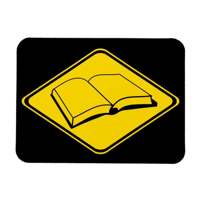 Íman Alerta: Livros à Frente! (Horizontal)