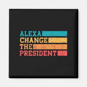 Íman Alexa Muda O Presidente Trump Engraçado Eleições Q