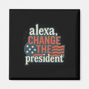 Íman Alexa, Mude O Presidente Anti Trump Engraçado Trum