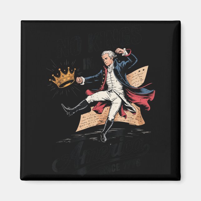 Íman Alexander Hamilton Reis da América Engraçado 4 de  (Frente)