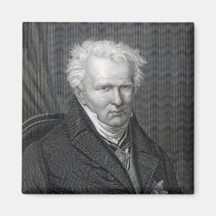 Íman Alexander von Humboldt, gravado por C. Cozimento