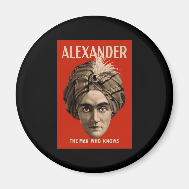 Íman Alexandre, o Homem Que Conhece (Frente)