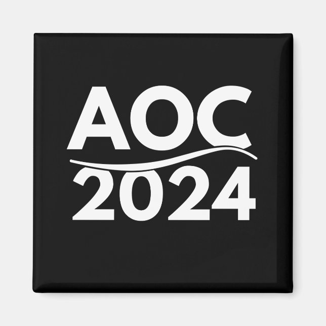 Íman alexandria ocio cortez 2024, oc 2024, aoc (Frente)