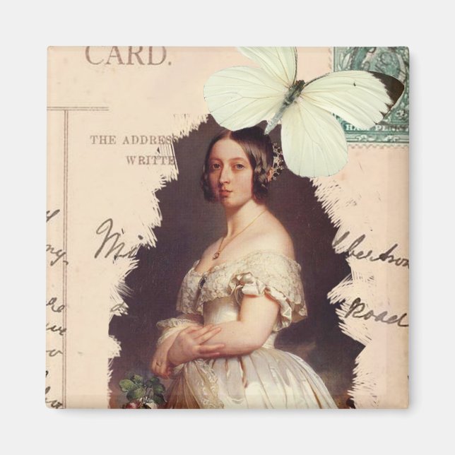 Íman Alexandrina Victoria (Frente)