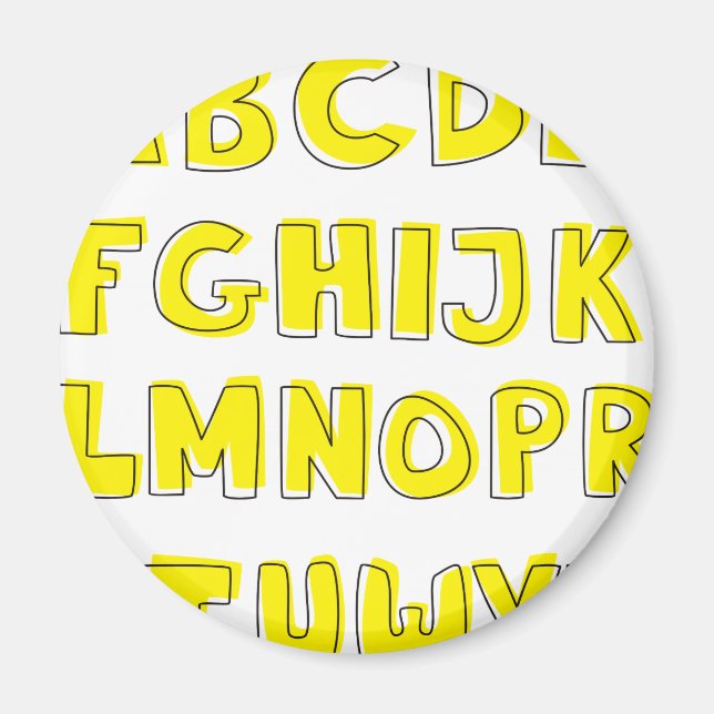 Íman Alfabeto (Frente)