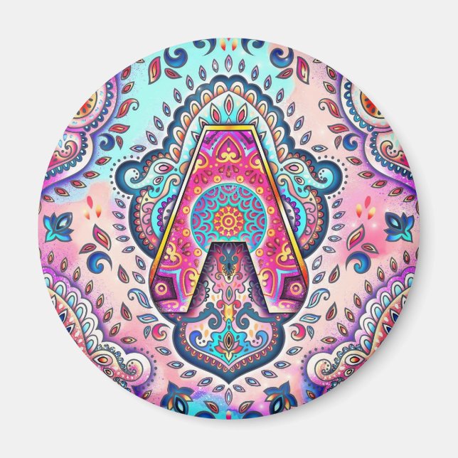 Íman Alfabeto A (Frente)