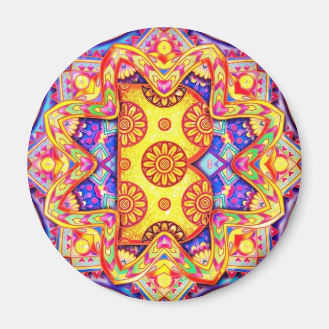 Íman Alfabeto B (Frente)