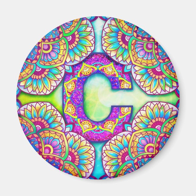 Íman Alfabeto C (Frente)