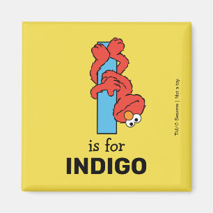 Íman Alfabeto do Elmo   Eu Azul