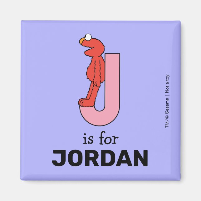 Íman Alfabeto do Elmo | J Rosa (Frente)