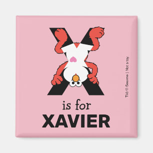 Íman Alfabeto do Elmo   X Raio X