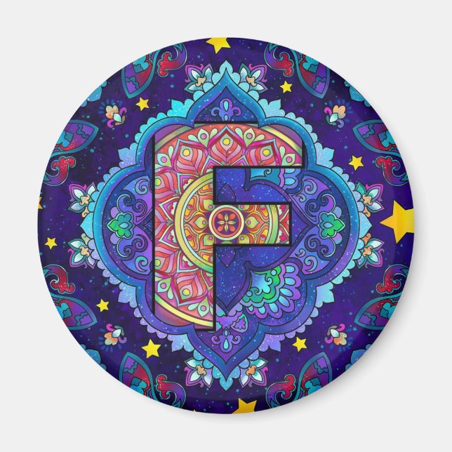 Íman Alfabeto F (Frente)