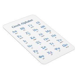 Íman Alfabeto Grego