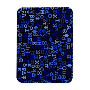 Íman alfabeto grego