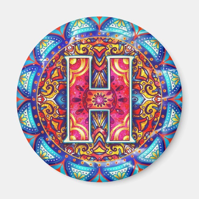 Íman Alfabeto H (Frente)