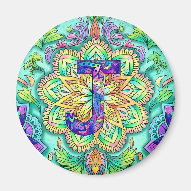 Íman Alfabeto J (Frente)