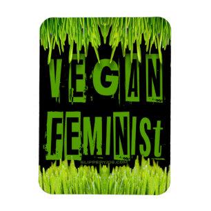 Íman Alface feminista de SlipperyJoe's Vegan
