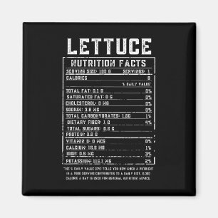 Íman Alface Nutrition Facts Graças a Comida Hallowee