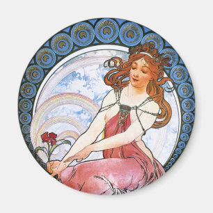 Íman Alfons Mucha: Musa da pintura