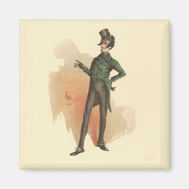 Íman Alfred Jingle, dos Papers Pickwick (Frente)