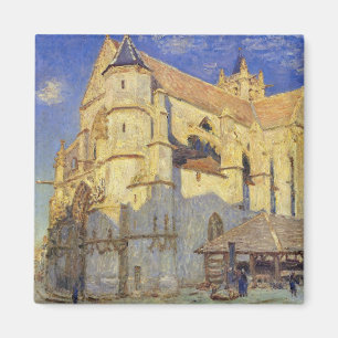 Íman Alfred Sisley  Igreja no Moret, Clima Sapado