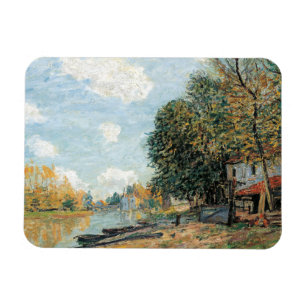 Íman Alfred Sisley Moret: As margens do rio Loing