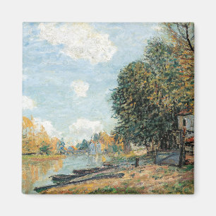 Íman Alfred Sisley Moret: As margens do rio Loing