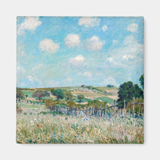 Íman Alfred Sisley - O Prado (Frente)