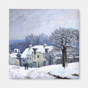Íman Alfred Sisley Place du Chenil em Marly, neve