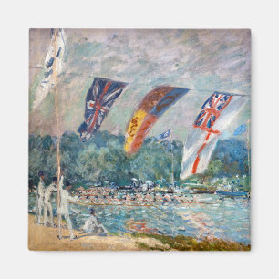 Íman Alfred Sisley - Regata em Molesey