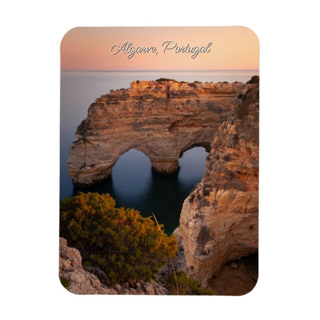 Íman Algarve de Texto Personalizado, Portugal (Vertical)