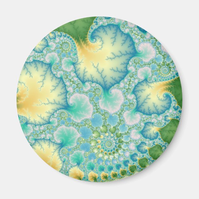 Íman Algas - Fractal (Frente)