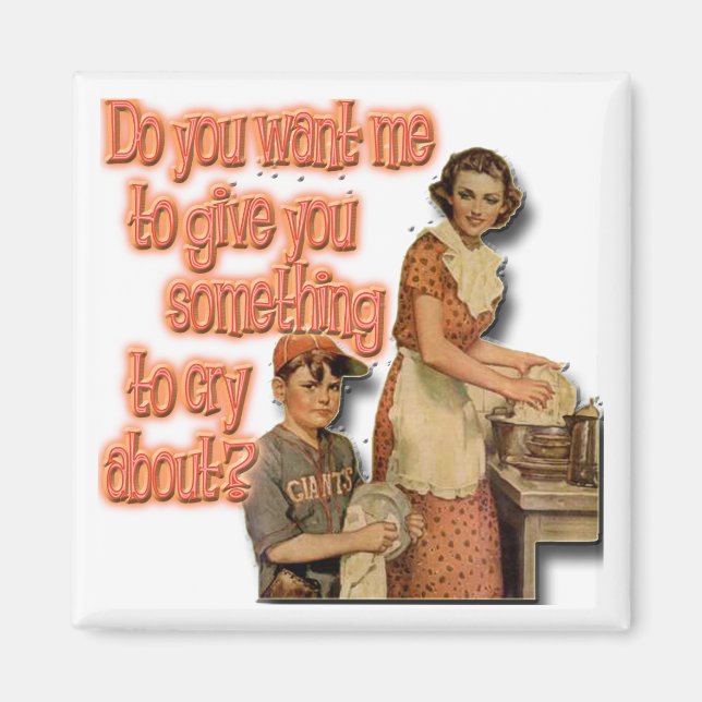 Íman Algo para Chorar sobre o Magnet (Frente)