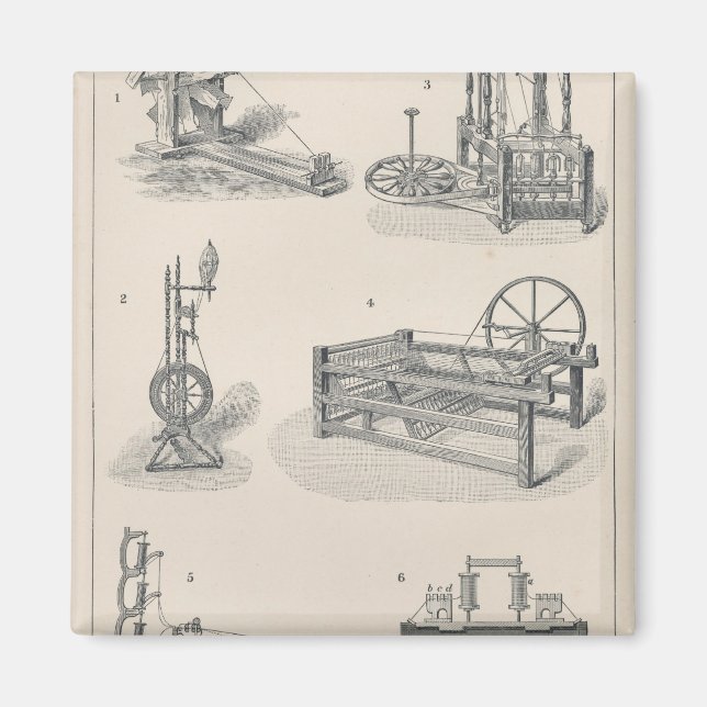 Íman Algodão girando I (Frente)