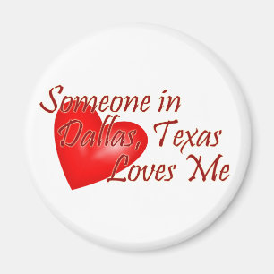 Íman Alguém ama-me em Dallas, Texas