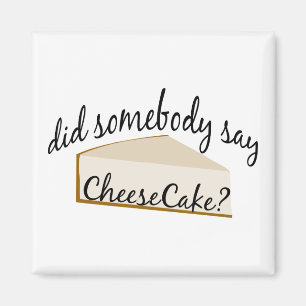 Íman Alguém Disse Cheesecake?