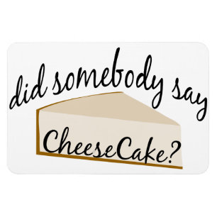 Íman Alguém Disse Cheesecake?