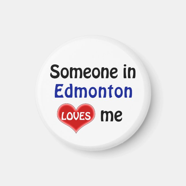 Íman Alguém em Edmonton me ama (Frente)