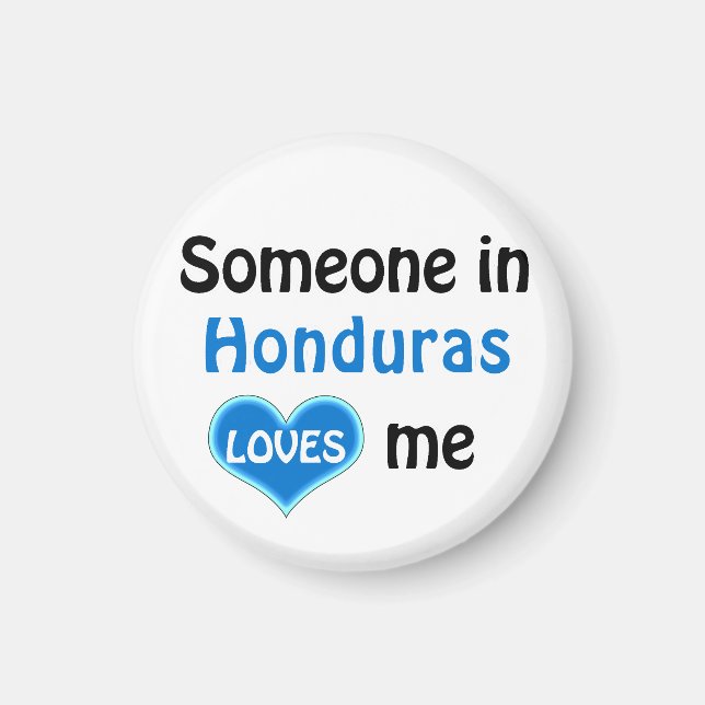 Íman Alguém em Honduras me ama (Frente)