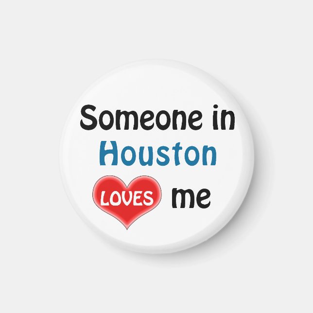 Íman Alguém em Houston me ama (Frente)