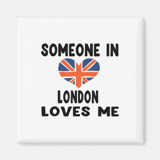 Íman Alguém Em Londres Me Ama A Inglaterra Bandeira Bri