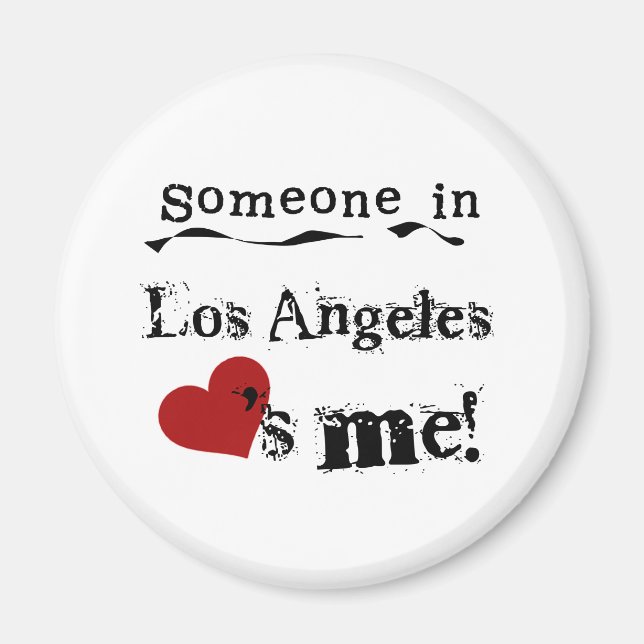 Íman Alguém em Los Angeles (Frente)