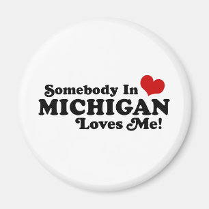 Íman Alguém em Michigan ama-me