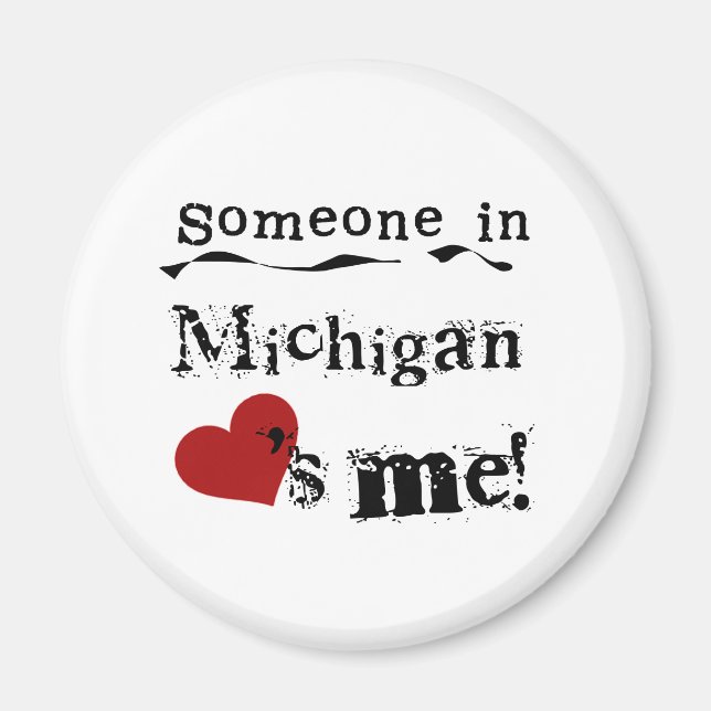 Íman Alguém Em Michigan Me Ama (Frente)