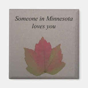 Íman Alguém em Minnesota ama-o ímã