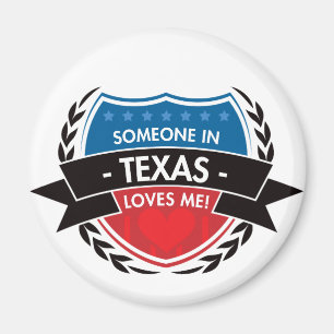 Íman Alguém em Texas ama-me